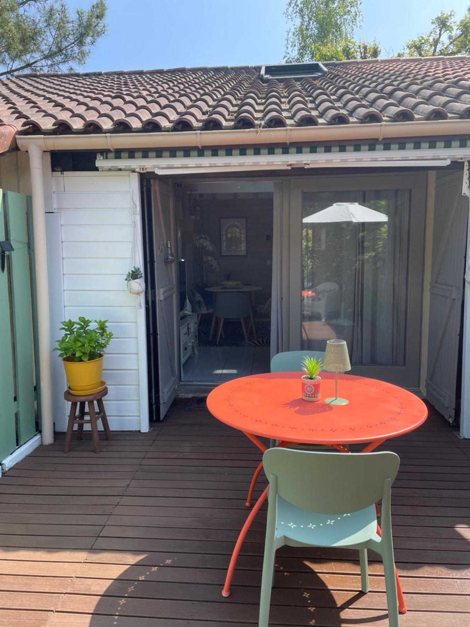Jolie Maison Au Golf 라카노오세앙 외부 사진